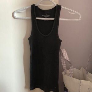 Tank Top, American Eagle, Dark Grey, Size XS
